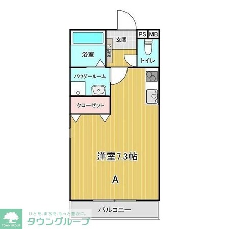 グランビューIIの物件間取画像